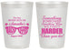 Personalized Bachelorette 20 oz Frosted Cups - Something Borrowed | 60133