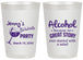 Personalized Bachelorette 20 oz Frosted Cups - Alcohol | 60138