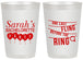 Personalized Bachelorette 20 oz Frosted Cups - Last Fling Before Rings | 60140