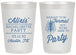 Personalized Bachelorette 20 oz Frosted Cups - Formal Party | 60145