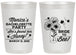 Personalized Bachelorette 20 oz Frosted Cups - Bride To Bee | 60152
