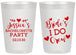 Personalized Bachelorette 20 oz Frosted Cups - Brides I Do Crew | 60159