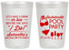 Personalized Bachelorette 20 oz Frosted Cups - Pool Party | 60167