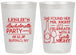 Personalized Bachelorette 20 oz Frosted Cups - Mr Right Girls Night | 60180