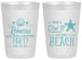 Personalized Bachelorette 20 oz Frosted Cups - Beach | 60183