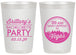Personalized Bachelorette 20 oz Frosted Cups - Las Vegas | 60190