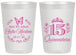 Personalized Quinceanera 20 oz Frosted Cups - Mis Quince Anos | 70007