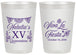 Personalized Quinceanera 20 oz Frosted Cups - Viva La Fiesta Quince | 70008