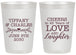 Personalized Anniversary 20 oz Frosted Cups - Cheers To 45 Years | 80016