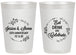 Personalized Anniversary 20 oz Frosted Cups - 50th Wedding | 80027