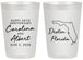 Personalized Anniversary 20 oz Frosted Cups - 20th Wedding | 80031
