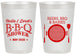 Personalized Baby Shower 20 oz Frosted Cups - Beers Bbq Babies | 90007