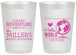 Personalized Baby Shower 20 oz Frosted Cups - Hello World | 90013