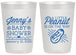 Personalized Baby Shower 20 oz Frosted Cups - Peanut On The Way | 90025
