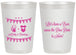 Personalized Baby Shower 20 oz Frosted Cups - Beer Due Date Is Near | 90032