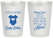 Personalized Baby Shower 20 oz Frosted Cups - Baby Is Brewing | 90041