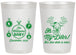Personalized Baby Shower 20 oz Frosted Cups - Oh My Deer Christmas | 90051