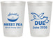 Personalized Baby Shower 20 oz Frosted Cups - Sweat Pea Stork | 90084