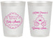 Personalized Baby Shower 20 oz Frosted Cups - Princess Coming Soon | 90085