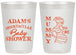 Personalized Baby Shower 20 oz Frosted Cups - Mummy To Be Halloween | 90087