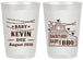 Personalized Baby Shower 20 oz Frosted Cups - Baby And Bbq | 90101