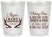 Personalized Baby Shower 20 oz Frosted Cups - Bass Deer | 90120