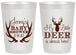 Personalized Baby Shower 20 oz Frosted Cups - My Little Deer | 90124