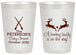 Personalized Baby Shower 20 oz Frosted Cups - Hunting Buddy | 90125