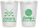 Personalized Baby Shower 20 oz Frosted Cups - Golf Little Caddy | 90135