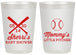 Personalized Baby Shower 20 oz Frosted Cups - Baseball Little Pitcher | 90137