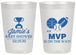 Personalized Baby Shower 20 oz Frosted Cups - Sports Mvp | 90141