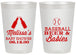 Personalized Baby Shower 20 oz Frosted Cups - Baseball Beer Diapers | 90149