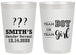 Personalized Baby Shower 20 oz Frosted Cups - Gender Reveal | 90150