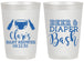 Personalized Baby Shower 20 oz Frosted Cups - Beer Diapers Bash | 90151
