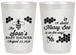 Personalized Baby Shower 20 oz Frosted Cups - Honey Bee | 90154