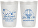 Personalized Baby Shower 20 oz Frosted Cups - Love Is In The Air | 90163