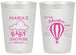 Personalized Baby Shower 20 oz Frosted Cups - Hot Air Balloon | 90164