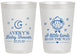 Personalized Baby Shower 20 oz Frosted Cups - Little Lamb On The Way | 90167