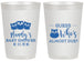 Personalized Baby Shower 20 oz Frosted Cups - Owl Whos Almost Due | 90170