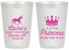 Personalized Baby Shower 20 oz Frosted Cups - Little Princess | 90174