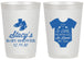 Personalized Baby Shower 20 oz Frosted Cups - Loved By All | 90188