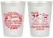 Personalized Baby Shower 20 oz Frosted Cups - Christmas Gender Reveal | 90193