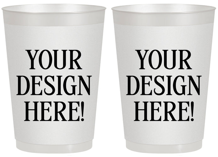 20 oz Frosted Cups - Design Your Own