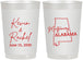 Personalized Wedding 22 oz Frosted Cups - Alabama | 100