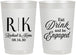 Personalized Engagement 22 oz Frosted Cups - Eat Drink Be Engaged | 10000