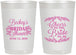 Personalized Bridal Shower 22 oz Frosted Cups - Cheers To The Bride | 100019