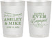 Personalized Engagement 22 oz Frosted Cups - Happily Ever Engaged | 10006