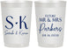 Personalized Engagement 22 oz Frosted Cups - Future Mr And Mrs | 10012