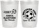 Personalized Bar Mitzvah 22 oz Frosted Cups - 13th Birthday Soccer | 110008