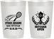 Personalized Bar Mitzvah 22 oz Frosted Cups - 13th Birthday Tennis | 110011